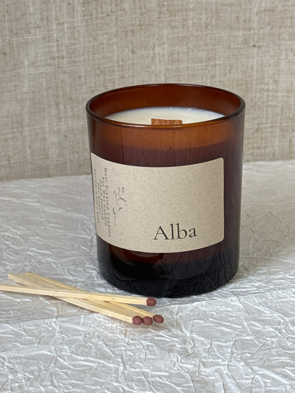 Alba - Soy Candle Standard Size
