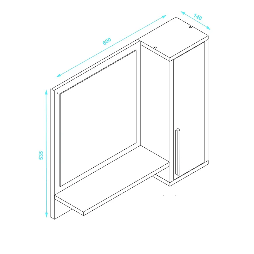 Lenza Bathroom Mirror