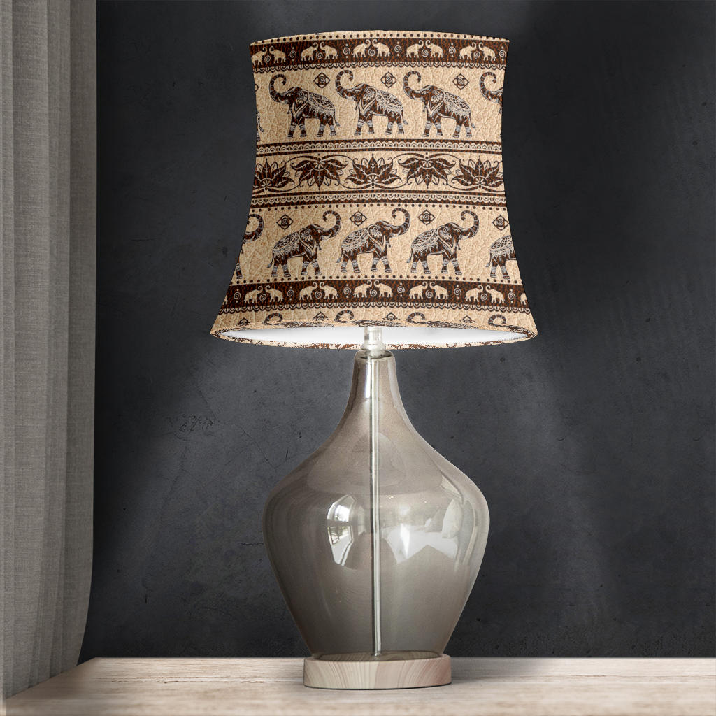 Elephant Mandala Lamp Shade
