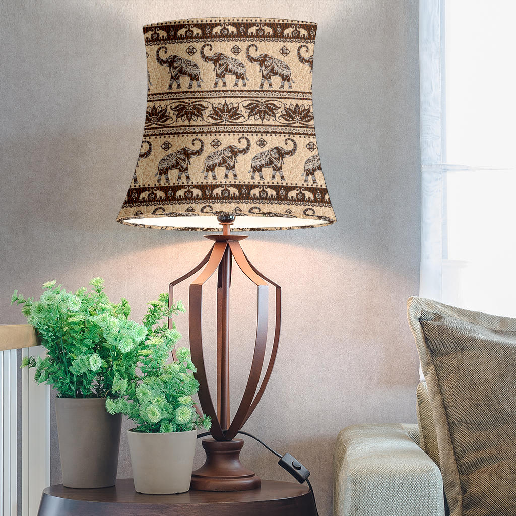 Elephant Mandala Lamp Shade