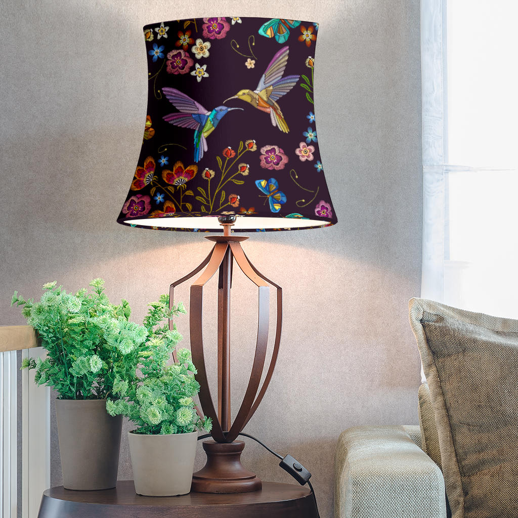 Bohemian Hummingbird Lamp Shade