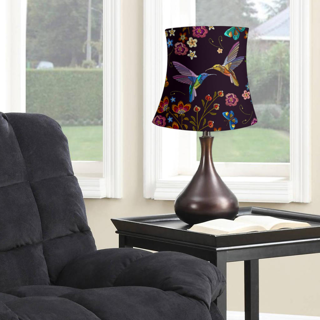 Bohemian Hummingbird Lamp Shade