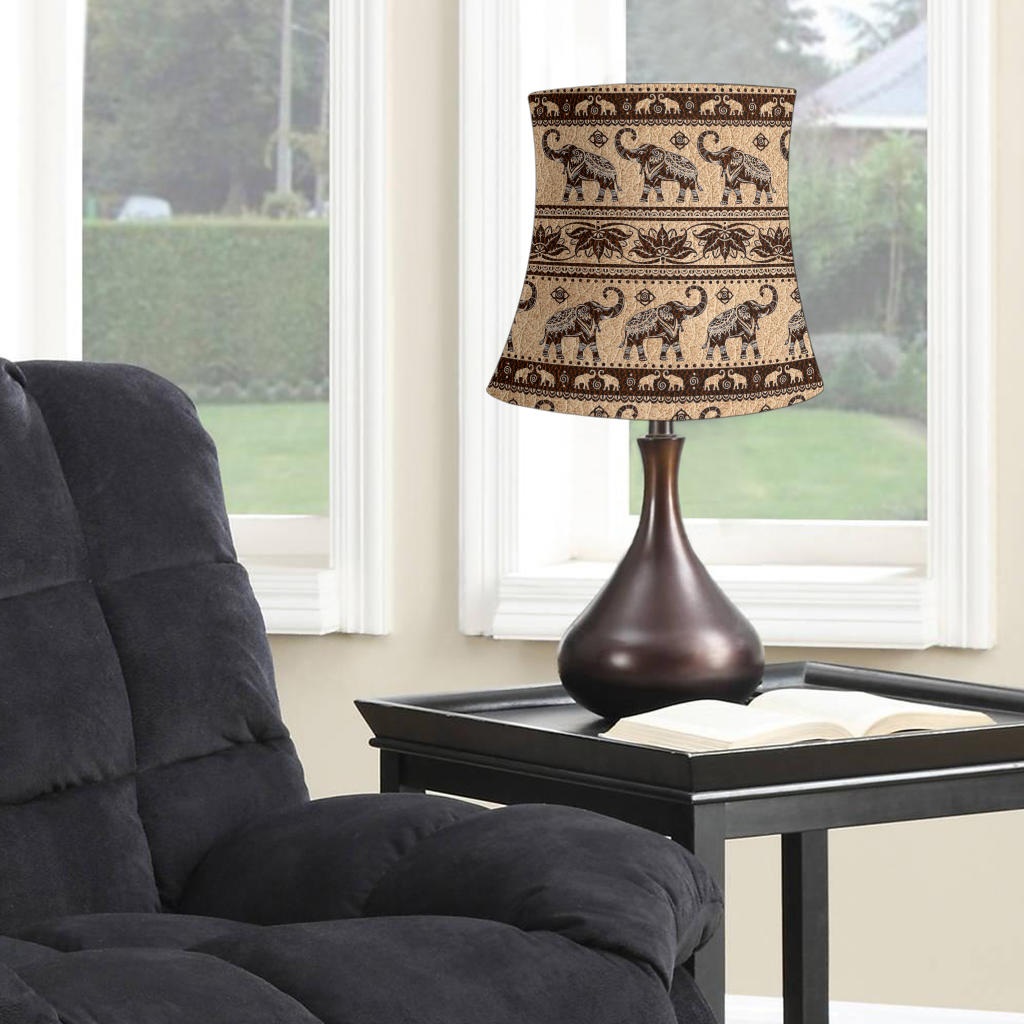 Elephant Mandala Lamp Shade