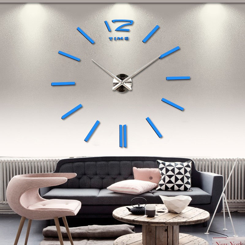 Muhsein Wall Clock Unique Big DIY 3D